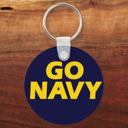 Go Navy - sleutelhanger (Voorkant)