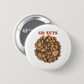 Go Nuts Ronde Button 5,7 Cm (Voorkant /achterkant)