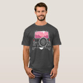 Go Offroad With Your Friends Aesthetic Art Of retr T-shirt (Voorkant volledig)