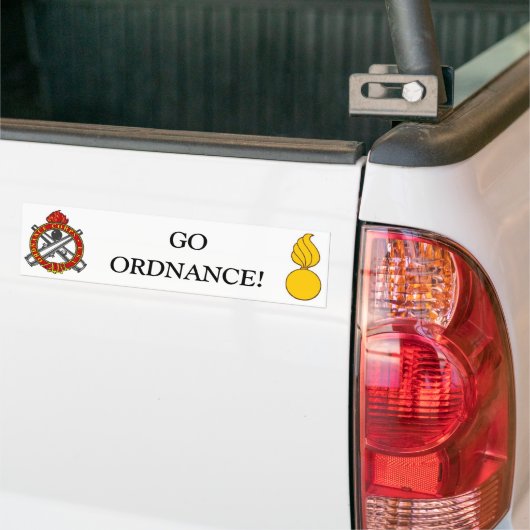 Go Ordnance Bumpersticker (Op Truck)