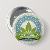 Go Organic Button (Voorkant /achterkant)