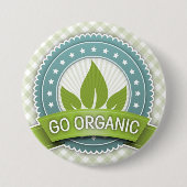 Go Organic Button (Voorkant)
