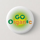 Go Organic Ronde Button 5,7 Cm (Voorkant)