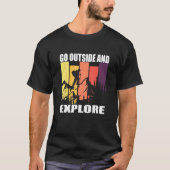 Go Outside and Explore T-shirt (Voorkant)