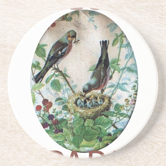 Go Papa Zandsteen Onderzetter (Voorkant)