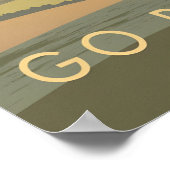 Go Paragliding Travel Poster (Hoek)