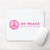 Go Peace (Roze) Muismat (Met muis)