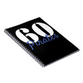 Go Pirates Leopard Mascot Notitieboek (Rechterzijde)