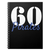 Go Pirates Leopard Mascot Notitieboek (Voorkant)