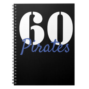 Go Pirates Leopard Mascot Notitieboek