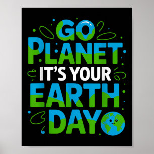 Go Planet Het milieuvriendelijke ontwerp van Your Poster