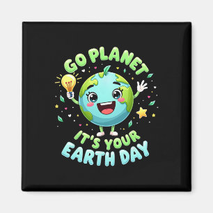 Go Planet is Your Earth Day 2025 Kinder leraar Magneet