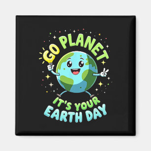 Go Planet is Your Earth Day 2025 Kinder leraar Magneet