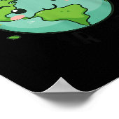 Go Planet is Your Earth Day 2025 Leraar Kinder Cut Poster (Hoek)