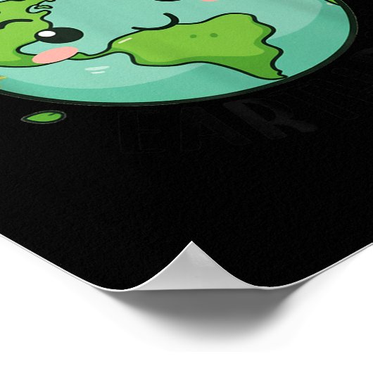 Go Planet is Your Earth Day 2025 Leraar Kinder Cut Poster (Hoek)