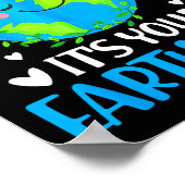 Go Planet is Your Earth Day 22 april voor vrouwen Poster (Hoek)
