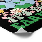 Go Planet It Your Earth Day Peace Groovy Kinder jo Poster (Hoek)