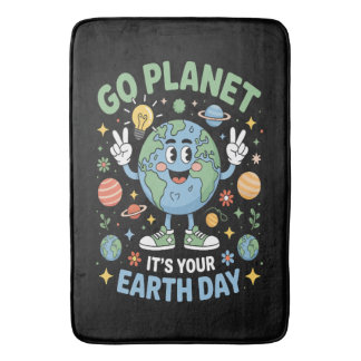 Go Planet Its Your Earth Day Badmat