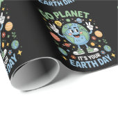 Go Planet Its Your Earth Day Cadeaupapier (Rol Hoek)