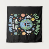 Go Planet Its Your Earth Day Wandkleed (Voorkant (horizontaal))