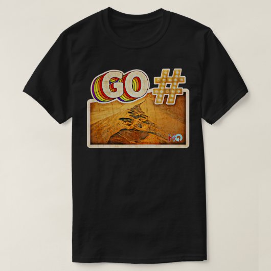 Go Pound Sand Hipster Golf T-shirt (Design voorkant)