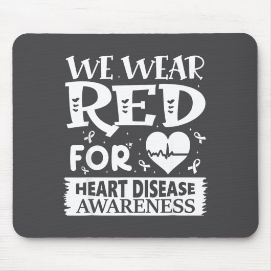 Go Red – Awareness For Us Heart Health Month In Fe Muismat (Voorkant)