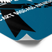 Go Red Heart Disease Awareness Month  Poster (Hoek)