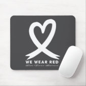 Go Red In February Heart Disease Awareness Health  Muismat (Met muis)