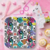 Go Retro cocktailservet Papieren Bordje (Feest)