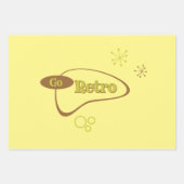 Go Retro Mid-Century Modern Inpakpapier Vel (Voorkant 3)