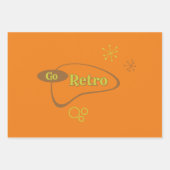 Go Retro Mid-Century Modern Inpakpapier Vel (Voorkant 2)