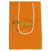 Go Retro MidCentury Modern Medium Cadeauzakje (Achterkant)