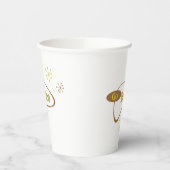 Go Retro MidCentury Modern Papieren Bekers (Links)
