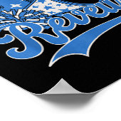 Go Reveur Dreamer _ Schattigee Cheerleader School Poster (Hoek)