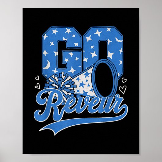 Go Reveur Dreamer _ Schattigee Cheerleader School Poster (Voorkant)