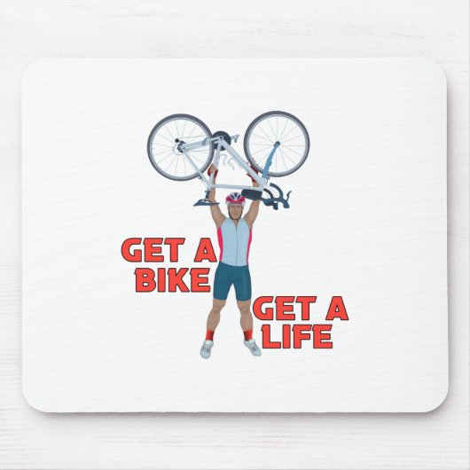 Go ride Your Bike Muismat (Voorkant)