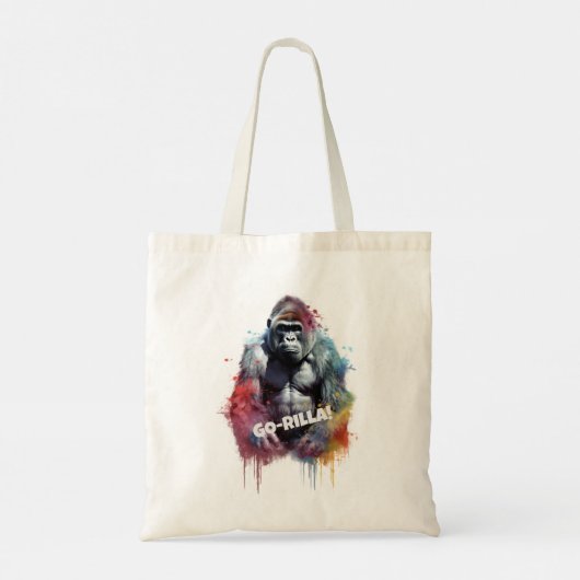 Go-rilla!! Tote Bag (Achterkant)