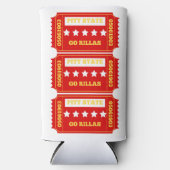 Go Rillas Ticket Seltzer Blikjeskoeler (Voorkant)