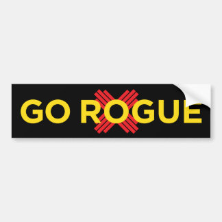 Go Rogue Bumpersticker