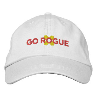 Go Rogue Embrioded Baseball Hat Geborduurde Pet