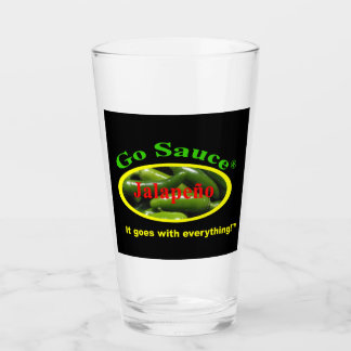 Go Sauce Pint Glass Glas