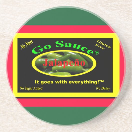 Go Sauce soft onderzetter (Voorkant)