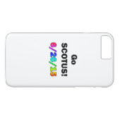 Go SCOTUS Case-Mate iPhone Case (Achterkant (Horizontaal))