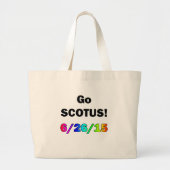 Go SCOTUS Grote Tote Bag (Voorkant)
