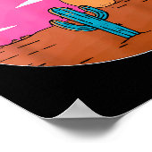 Go Sit On A Cactus Succulent Plant Gardening Desig Poster (Hoek)