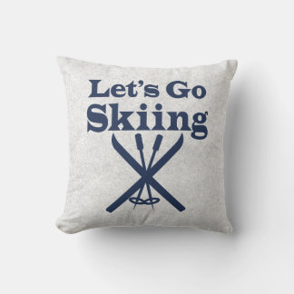 Go Skiing Kussen