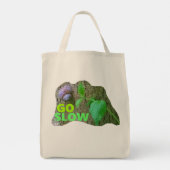 Go SLOW - Tote Bag (Achterkant)
