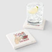 Go Smudge Yourself Coasters Stenen Onderzetter (Zijkant)
