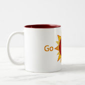 Go Solar Tweekleurige Koffiemok (Links)