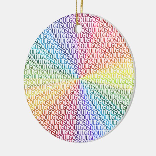 Go Soul! Keramisch Ornament (Links)